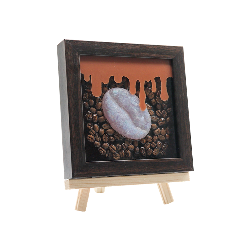 Lâmpada artística de simulação de café âmbar - lâmpada com fragrância de café beijo