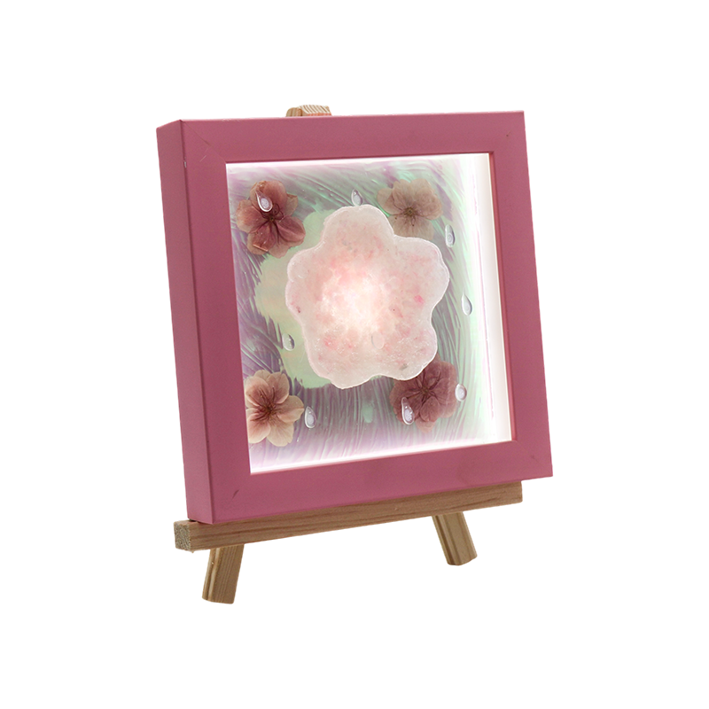 Luz Artística em Flor de Cerejeira Rosa - Gel Flor de Cerejeira
