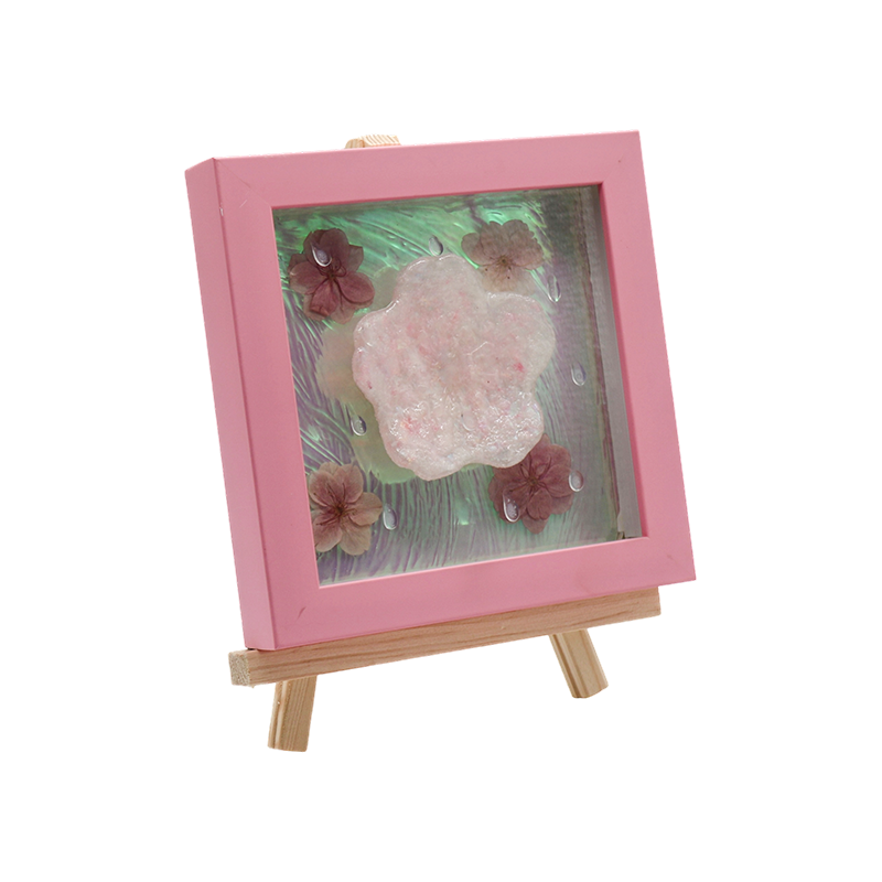 Luz Artística em Flor de Cerejeira Rosa - Gel Flor de Cerejeira