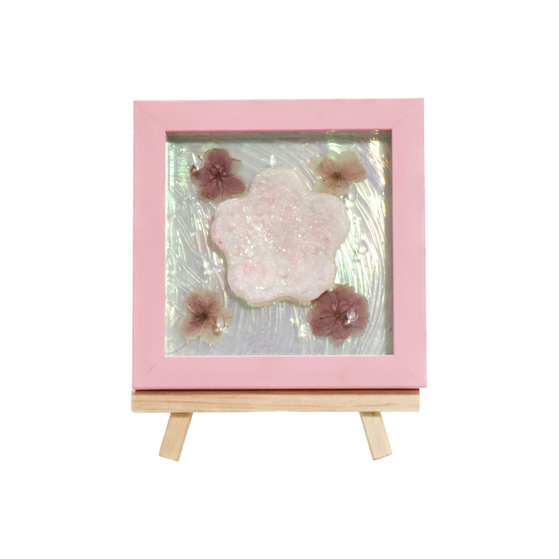 Luz Artística em Flor de Cerejeira Rosa - Gel Flor de Cerejeira
