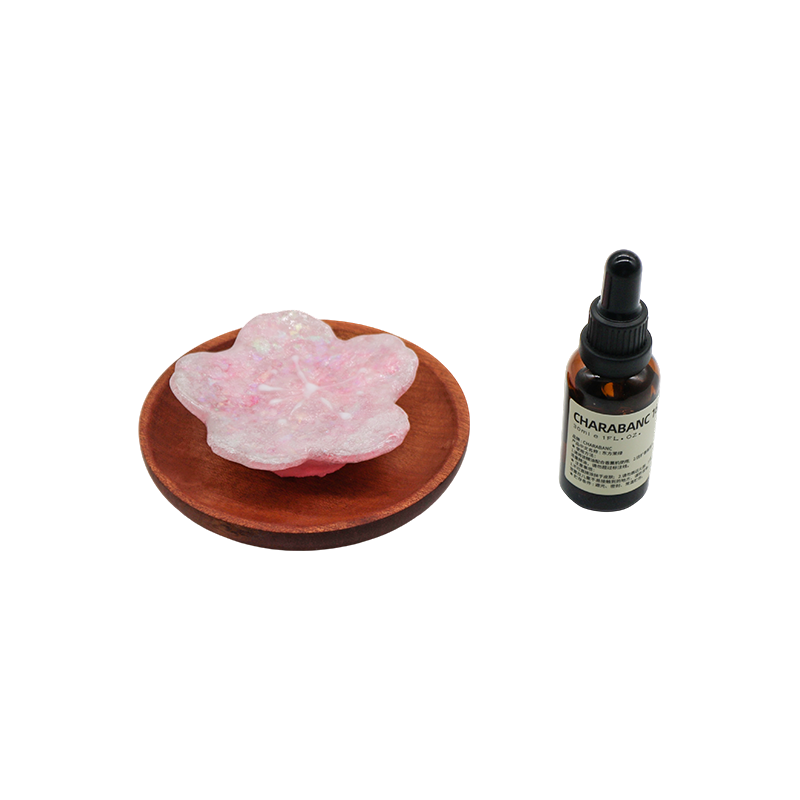 Lâmpada de aromaterapia de flor de cerejeira com óleo essencial orgânico